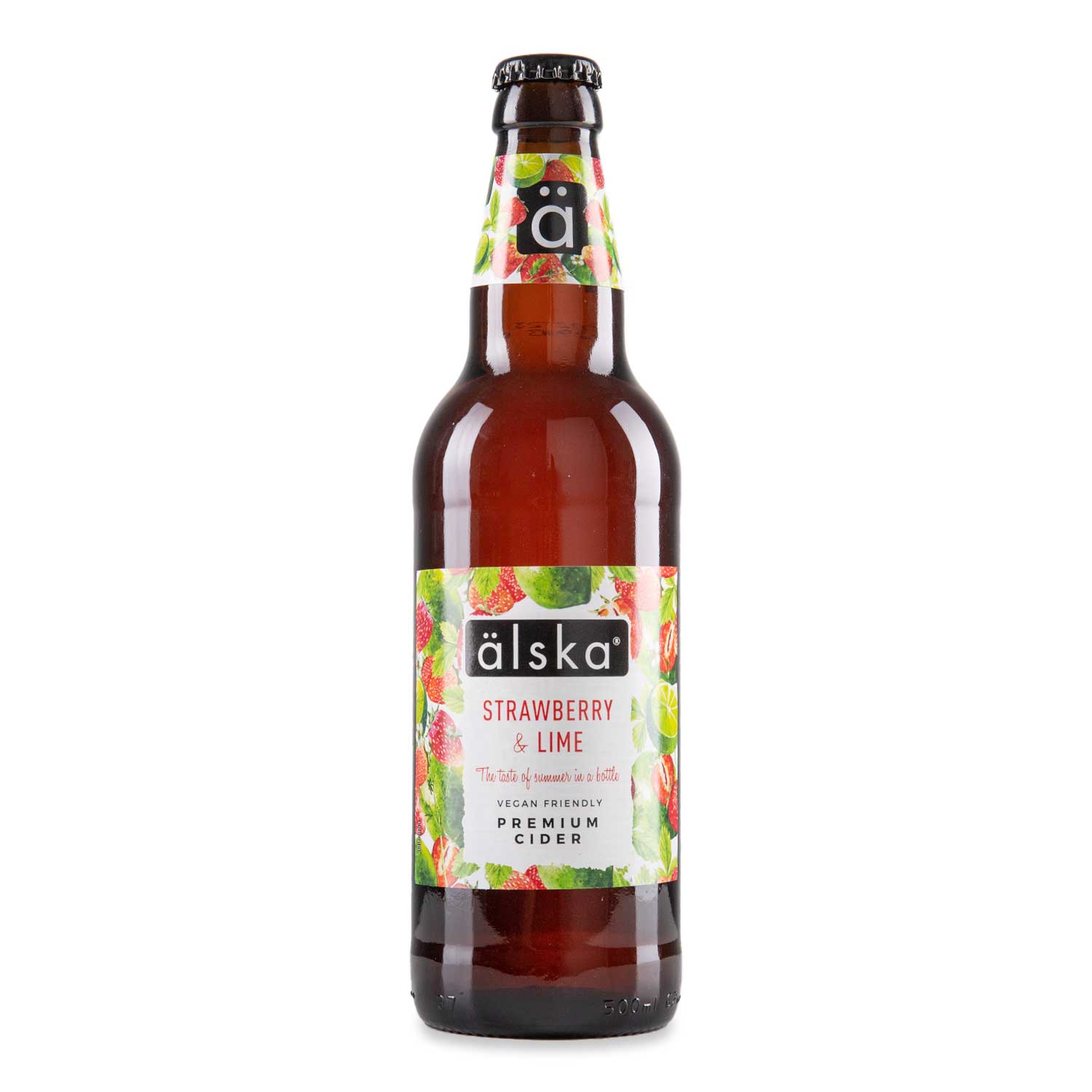 Älska Strawberry & Lime Premium Cider 500ml